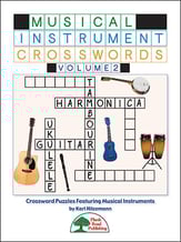 Musical Instrument Crosswords, Vol. 2 Reproducible Book